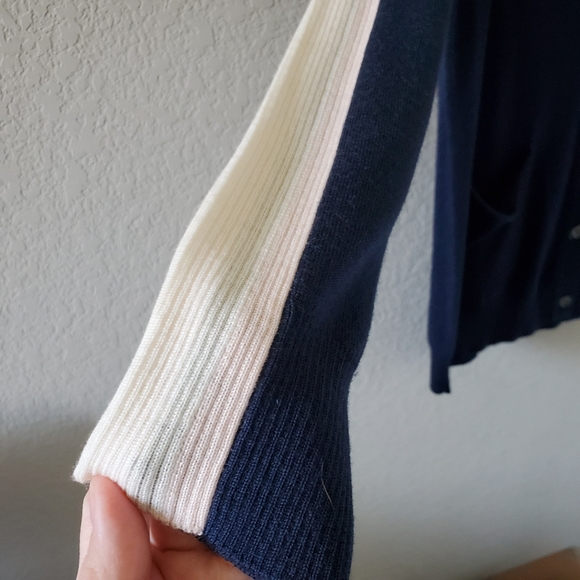 ATM schoolboy merino wool cardigan NWT - Picture 6 of 9